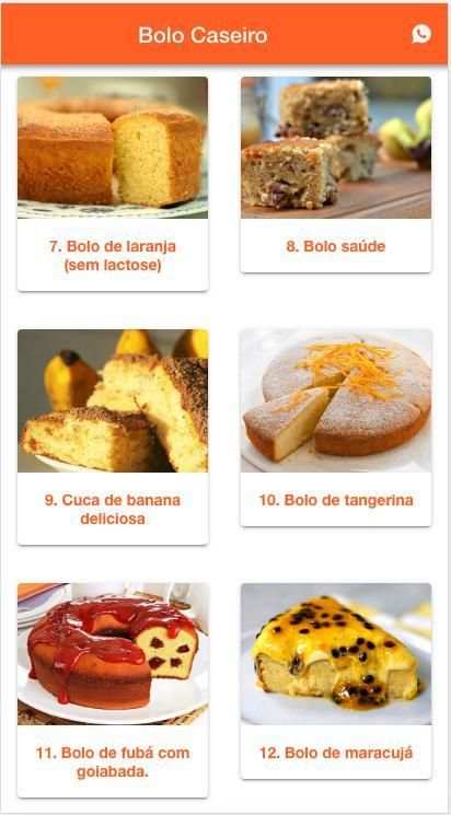 Bolo Caseiro - 30 Receitas screenshot 7