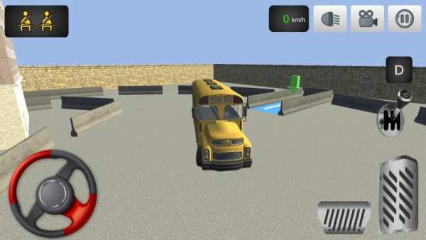 Realistic Bus Parking 3D screenshot 2