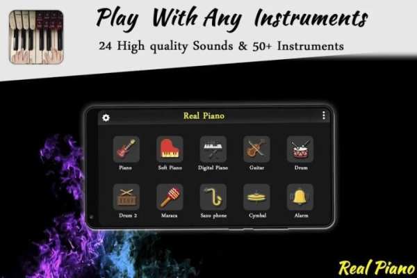 Real Piano - Play and Learn Piano Keyboard 2018 screenshot 2