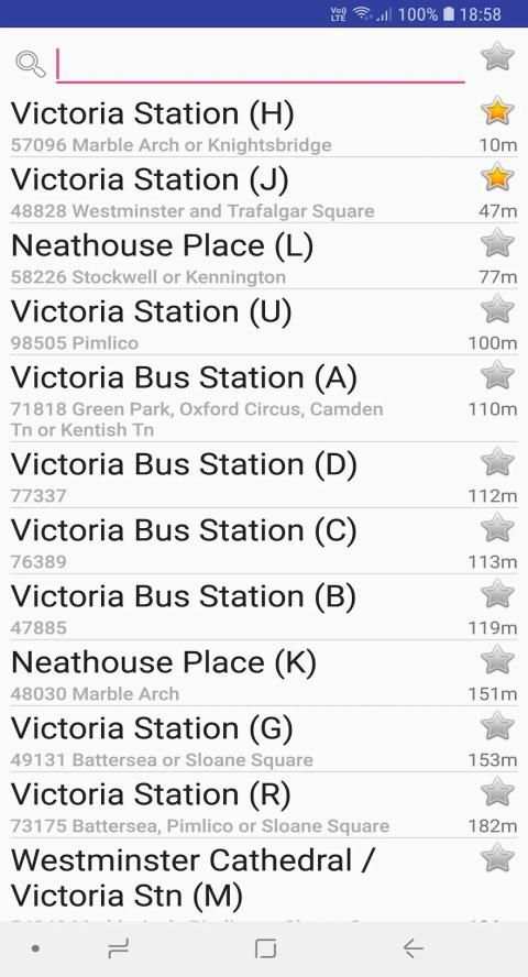 London Bus Arrival screenshot 4