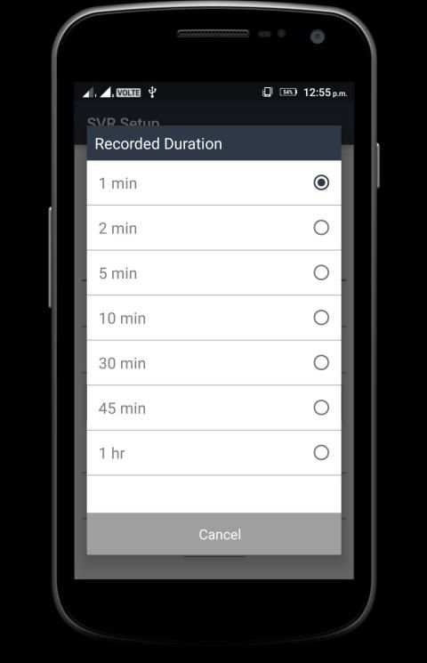 SVR, Background Video Recording screenshot 5