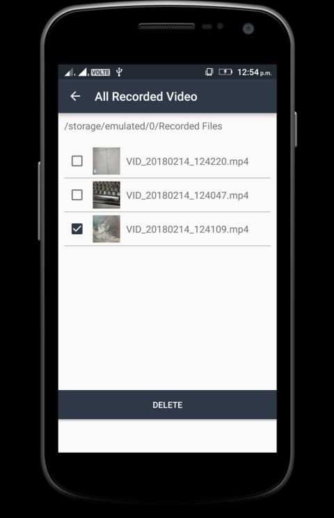 SVR, Background Video Recording screenshot 3