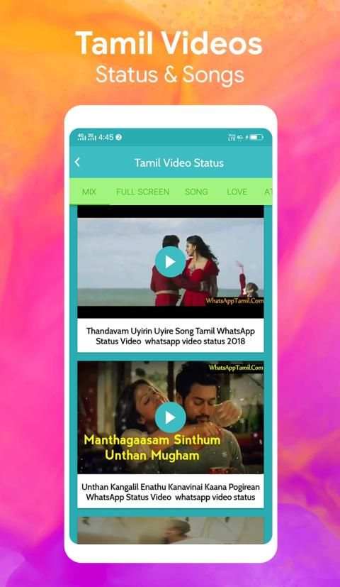 Tamil Video Status For What Apps screenshot 2