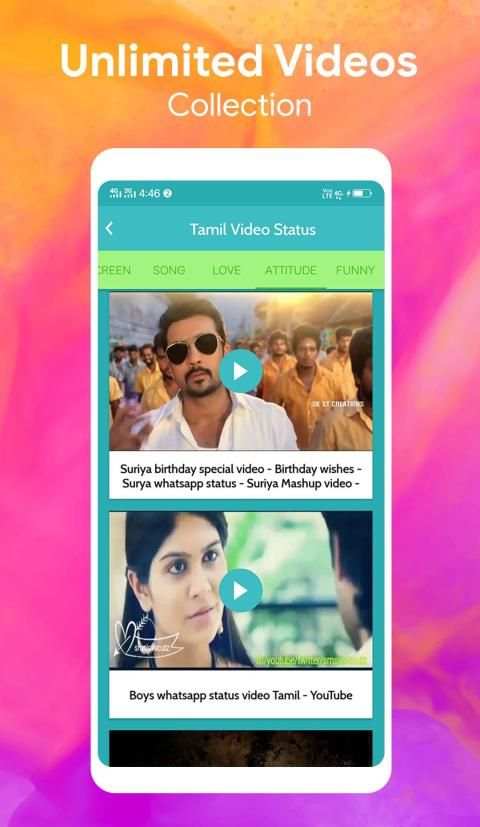 Tamil Video Status For What Apps screenshot 4