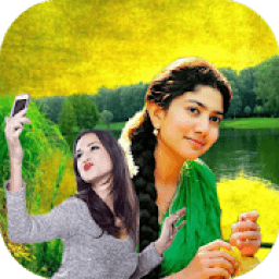 ikon Selfie With Sai Pallavi : Celebrity Photo Editor