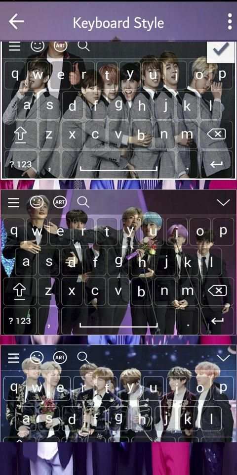 BTS Keyboard : KPOP Keyboard Theme 2019 screenshot 2