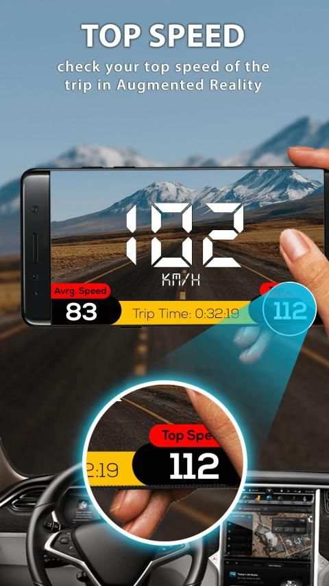 AR GPS Speedometer App AR Speedometer With Map screenshot 25