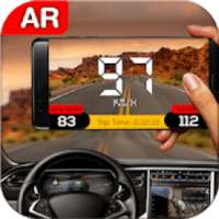 ikon AR GPS Speedometer App AR Speedometer With Map