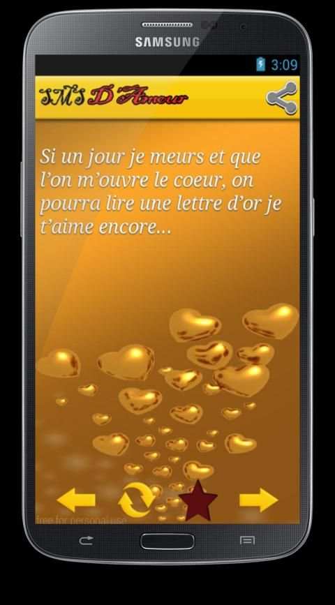 SMS D'amour en Français screenshot 6