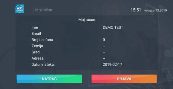 RK PLAYER screenshot 1