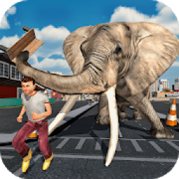 ikon Angry Elephant City Attack