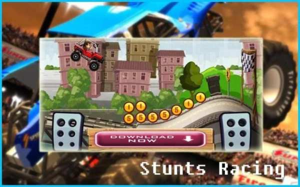Driving Car Stunts Racing screenshot 2