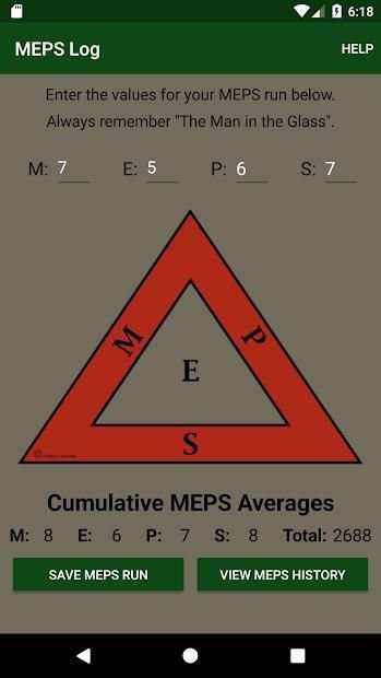 MEPS Log screenshot 3