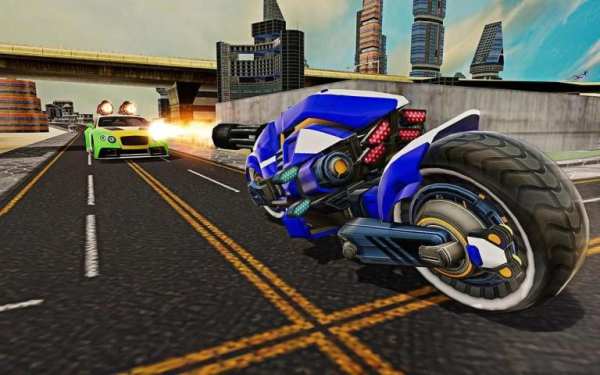 US Police Transform Robot Unicorn Horse Chase Game screenshot 6