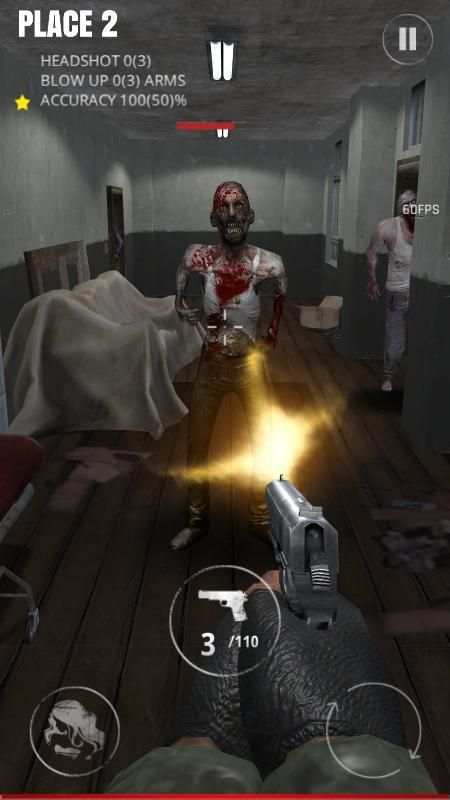 Zombie Shooter2 - Death Hospital screenshot 1