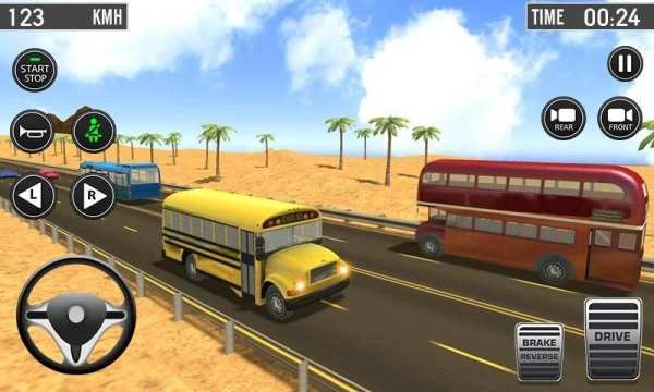 Euro Bus Racing Hill Mountain - Bus Driver Sim 19 screenshot 3
