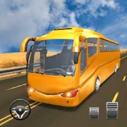 Euro Bus Racing Hill Mountain - Bus Driver Sim 19 आइकन