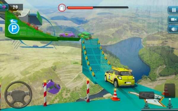 Impossible Ramp Car Park and Drive screenshot 7