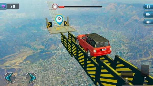 Impossible Ramp Car Park and Drive screenshot 4