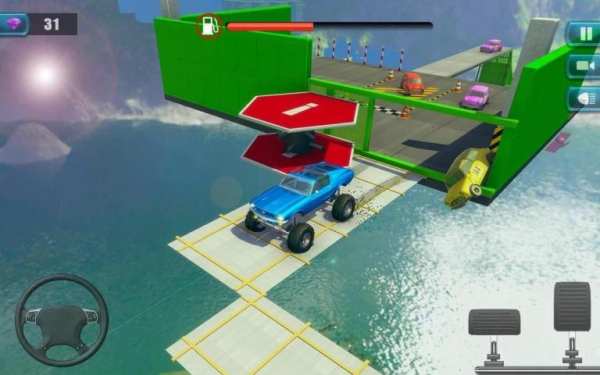 Impossible Ramp Car Park and Drive screenshot 6