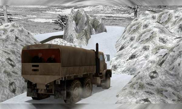 Off-road Army Bus Driver: Transport Truck screenshot 4