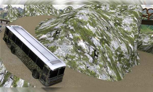 Off-road Army Bus Driver: Transport Truck screenshot 5