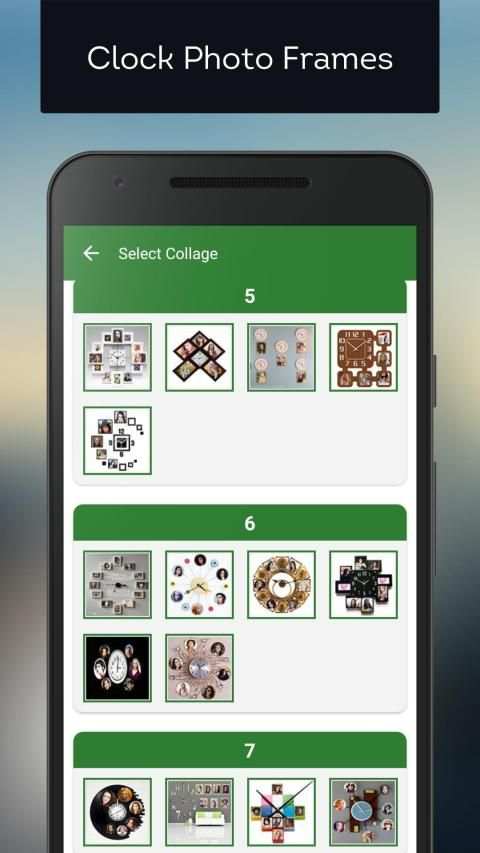 Clock Photo Collage Maker screenshot 4