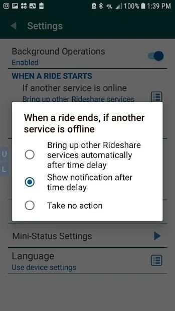QRAD™ Rideshare Assistant for Drivers screenshot 1
