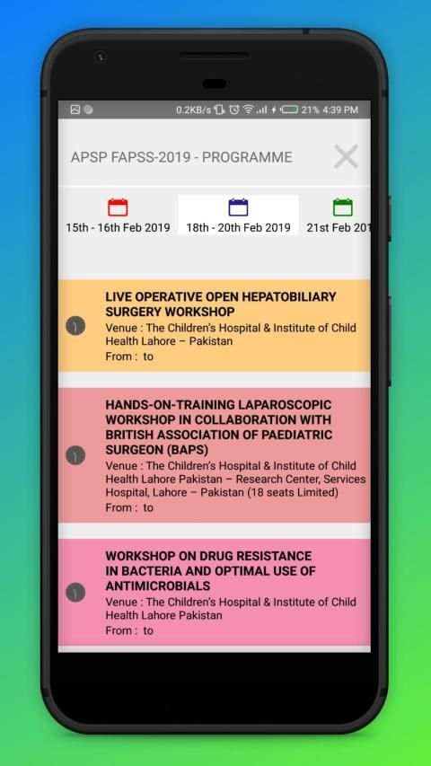 APSP FAPSS 2019 screenshot 2