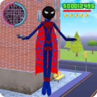 Grand Stickman Super Hero Crime City logo