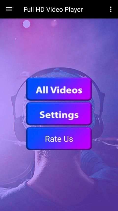 HD Video Player - All format 4k Player स्क्रीनशॉट 2