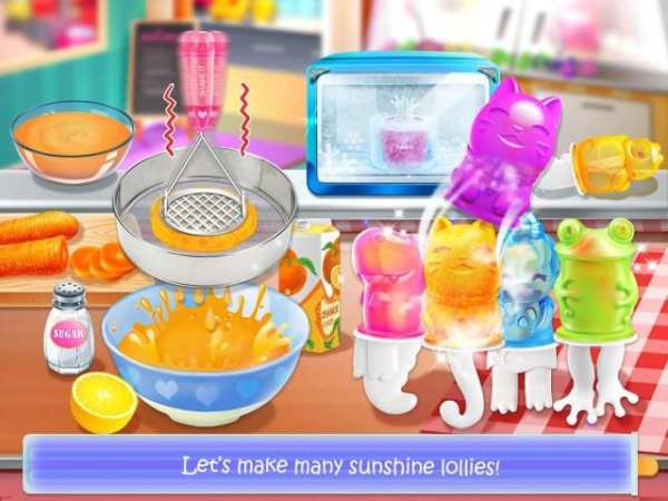 Ice Cream Lollipop Maker - Cook & Make Food Games screenshot 2