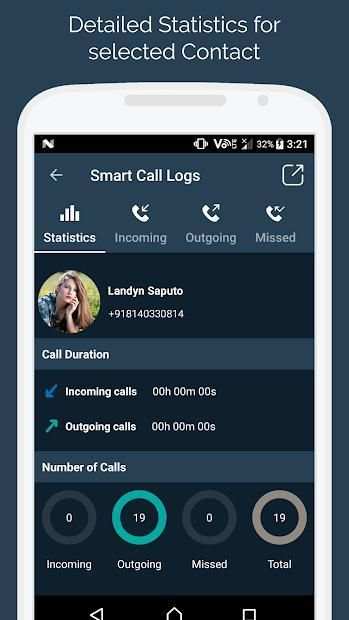 Smart Call Logs (Phone + Contacts and Calls) screenshot 2