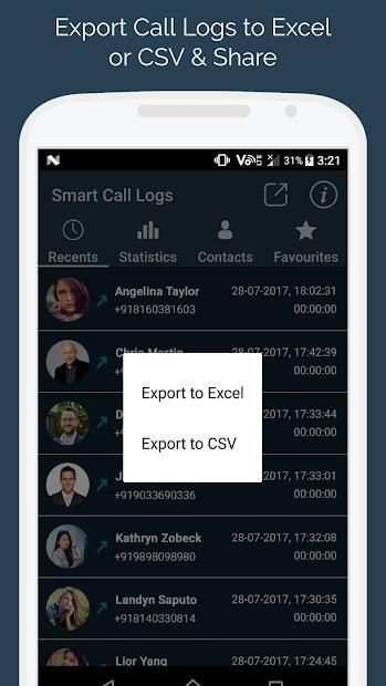 Smart Call Logs (Phone + Contacts and Calls) screenshot 4