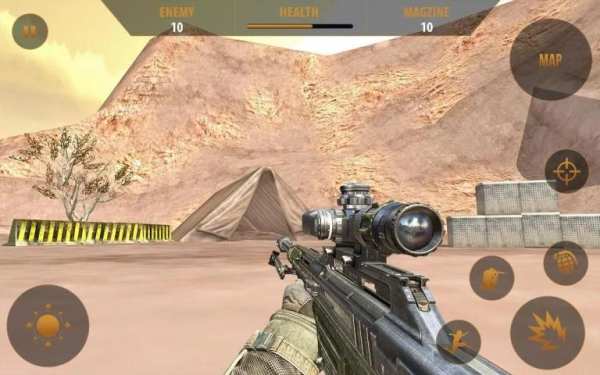 Sniper Fire Legend: Desert Battleground screenshot 10