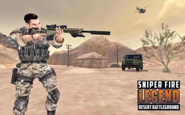 Sniper Fire Legend: Desert Battleground screenshot 3
