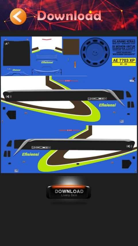 Livery Efisiensi SHD स्क्रीनशॉट 1