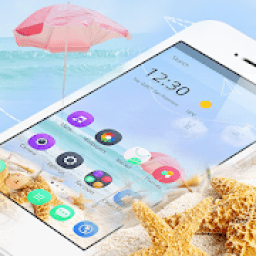 Blue Sunmer Fresh Theme आइकन