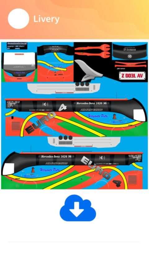 Livery Bus Gunung Harta XHD screenshot 4
