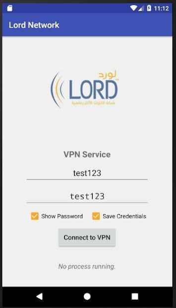 LORD Network VPN स्क्रीनशॉट 2