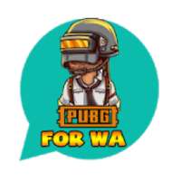 stickers P.U.B.G for WA