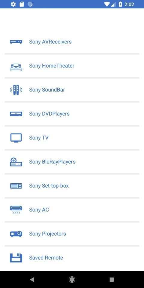 Sony AV System Remote screenshot 6