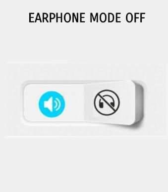 Earphone mode off - Earphone Toggle screenshot 2