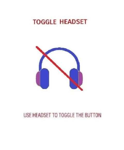 Earphone mode off - Earphone Toggle screenshot 1