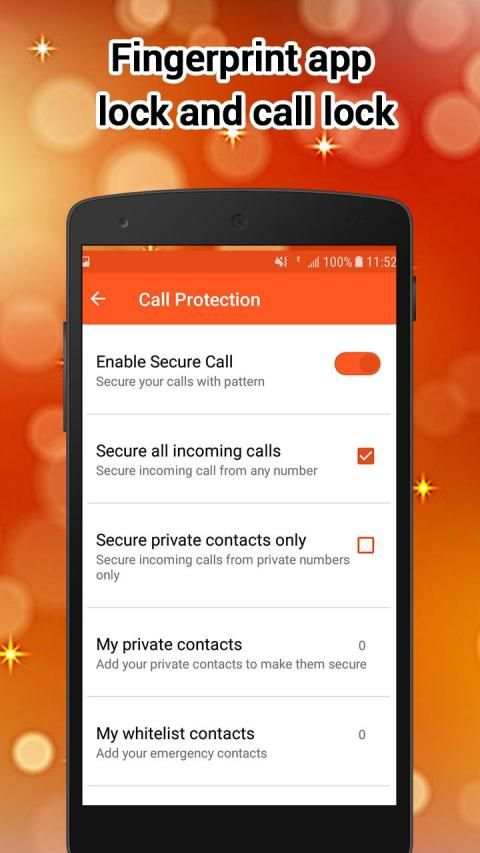 Applocker - Pin and Pattern App Lock - call locker स्क्रीनशॉट 3