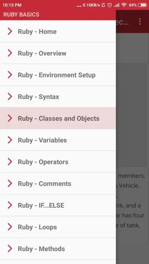 RUBY Tutorial screenshot 4