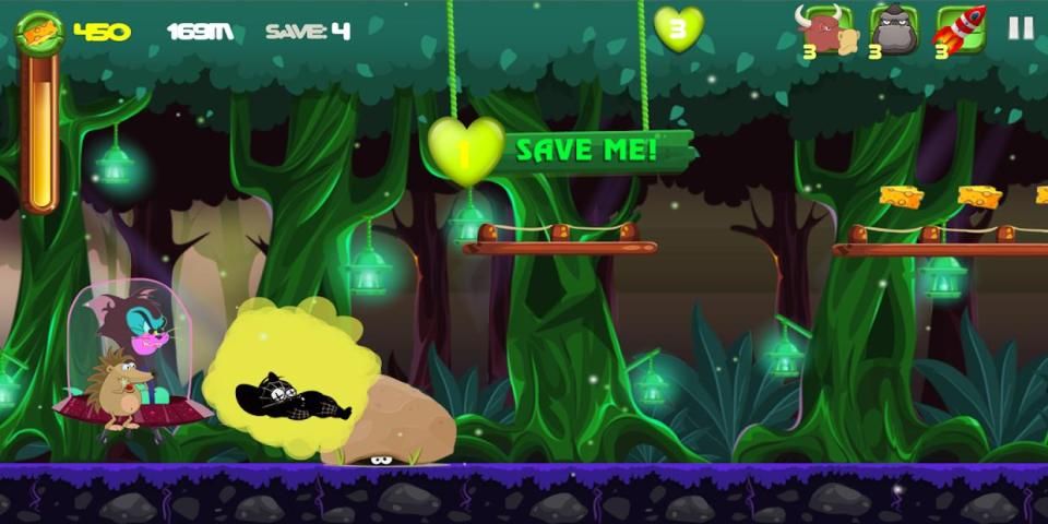 मकड़ी जैरी रन स्क्रीनशॉट 2