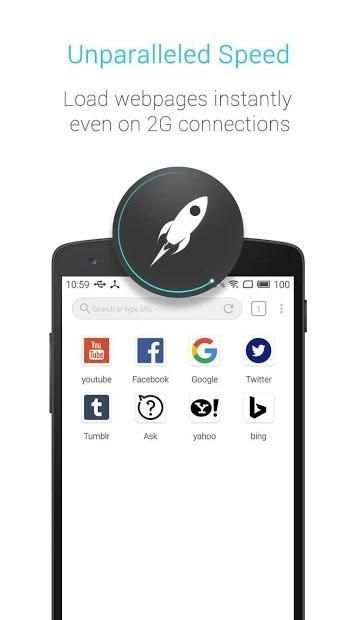 Amazing Browser - Fast, Small, Easy स्क्रीनशॉट 3