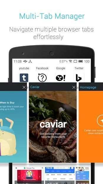 Amazing Browser - Fast, Small, Easy स्क्रीनशॉट 1