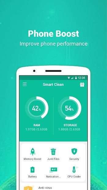 Smart Clean - fast optimizer app स्क्रीनशॉट 5